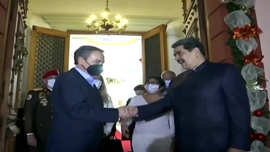 Maduro se reúne con Zapatero de cara a las elecciones locales y regionales