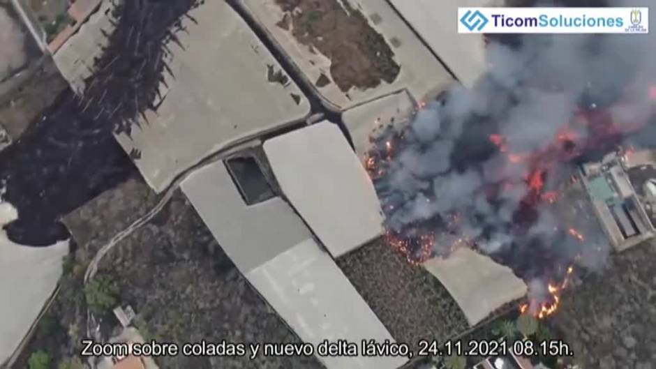 La erupción del volcán de La Palma es ya la más larga en la isla en más de tres siglos