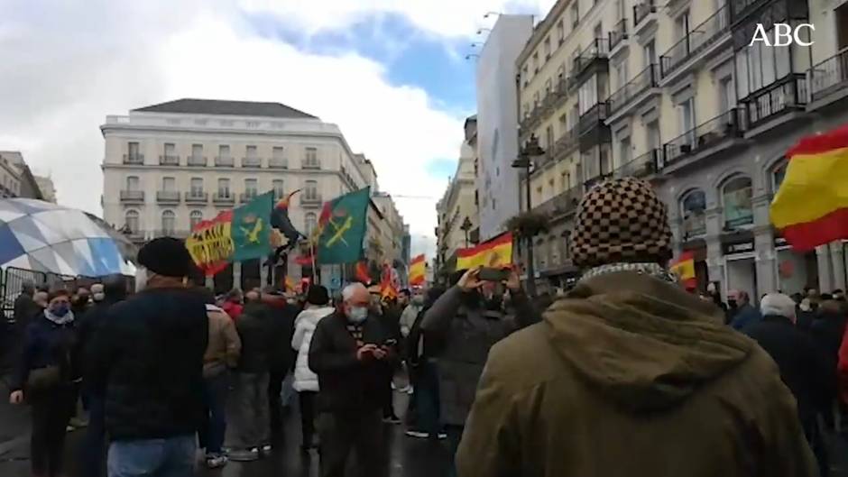 Así ha transcurrido la manifestación policial contra la reforma de la ley de seguridad ciudadana