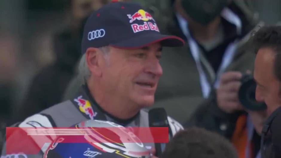 40.000 personas acompañan a Carlos Sainz en su exhibición en Madrid