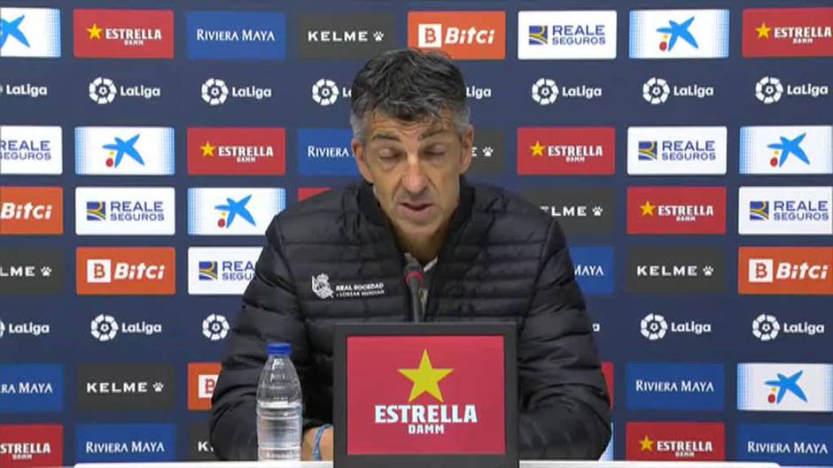 Alguacil, sobre el gol anulado: "Preguntadle a Mateu"