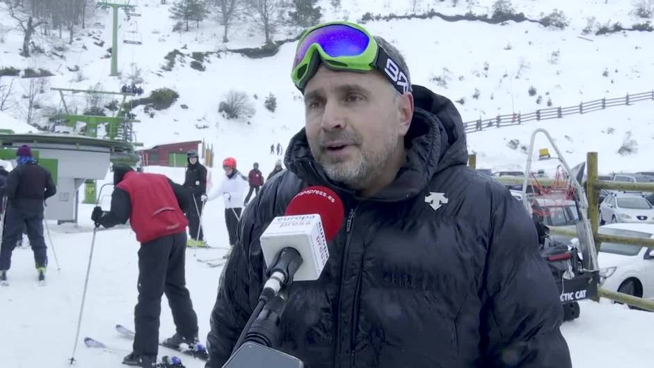 Gerente de Estación de Esquí de La Rioja, contento con la afluencia de esquiadores