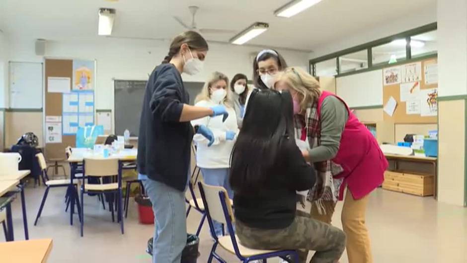 La vacunación llega a los colegios