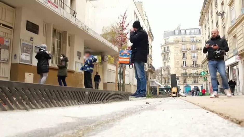 Preocupación entre los padres de niños franceses de primaria por el repunte de contagios de covid