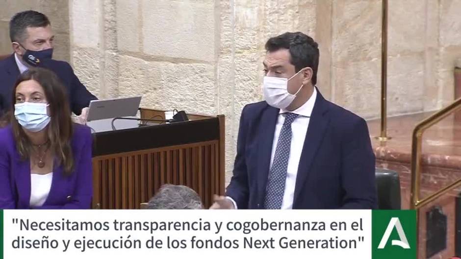 Juanma Moreno anuncia el abono este mes de los 52,7 millones de euros de la productividad de los sanitarios de 2019 y 2020