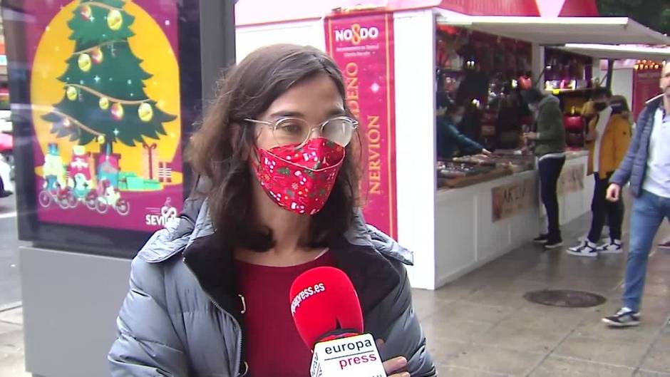 Sevillanos, a favor de la mascarilla en exteriores, aunque algunos creen que "no es necesario"