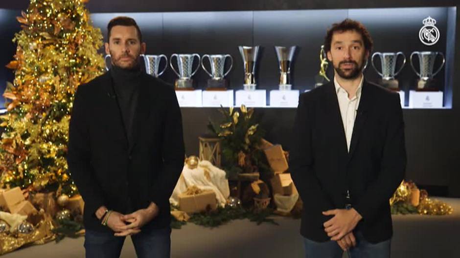 El Real Madrid envía su tradicional felicitación navideña