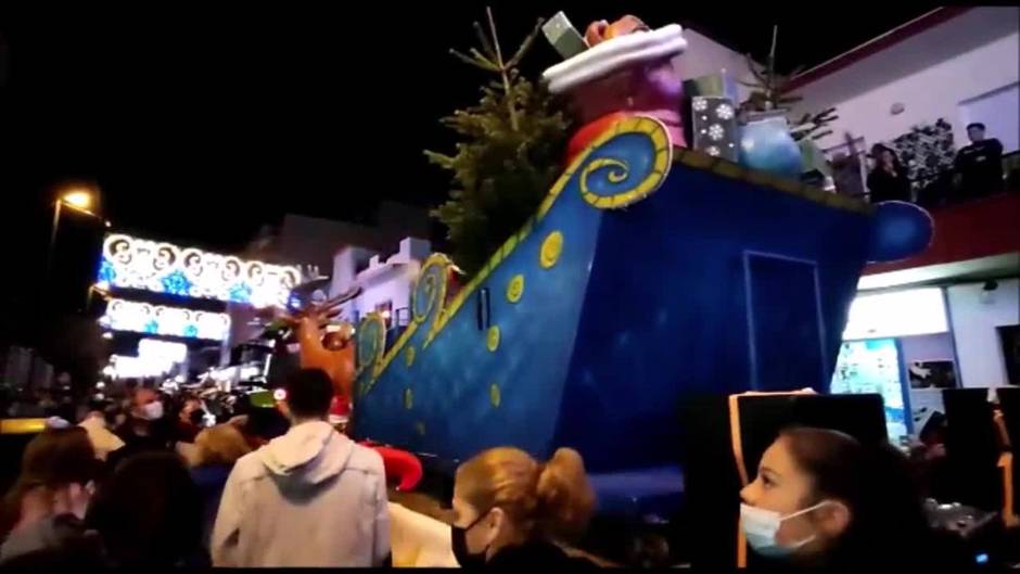 La Cabalgata de Papá Noel en El Puerto