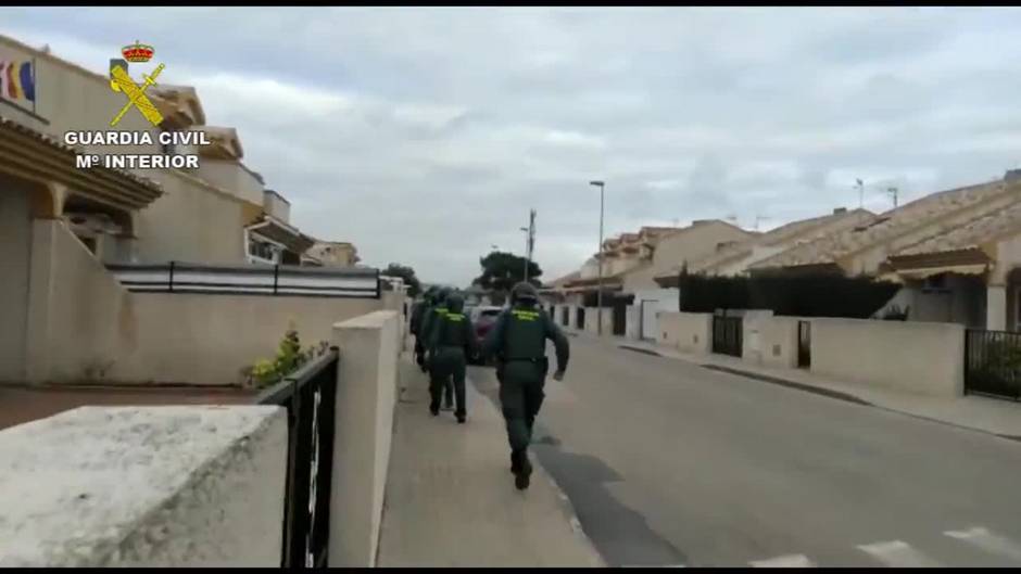 Desmantelado grupo dedicado a cometer delitos contra el patrimonio