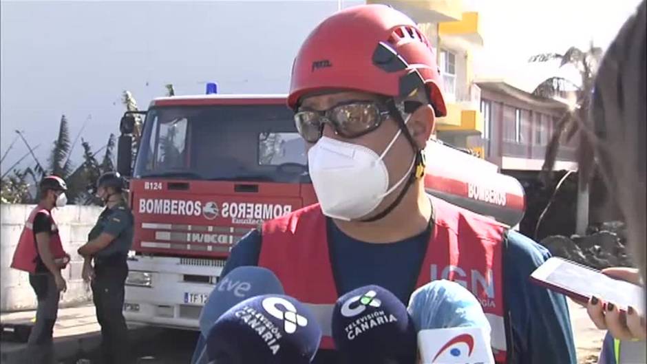 En menos de un mes reabrirán el tramo de carretera cortado por la lava en La Laguna