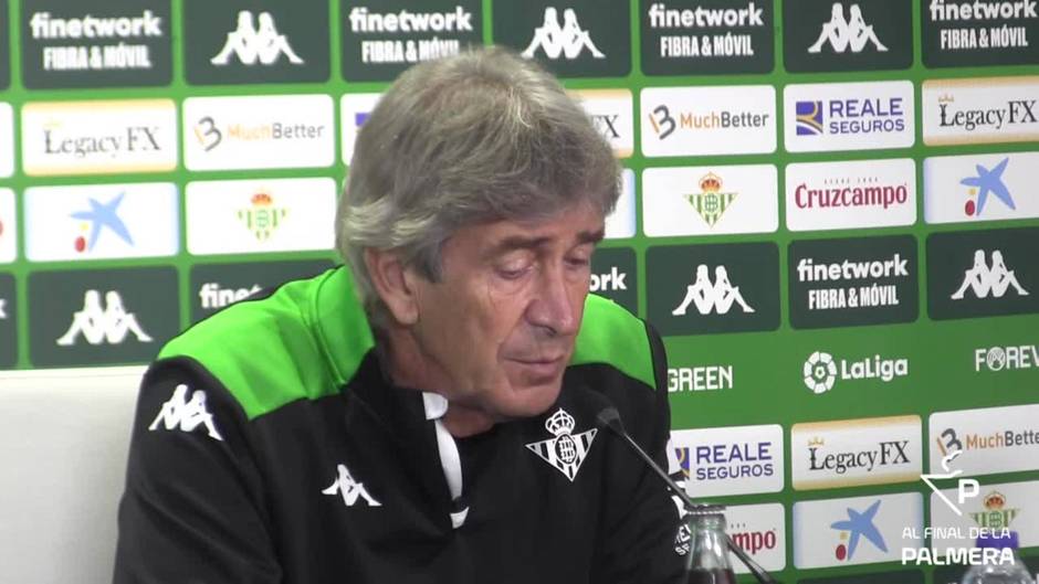 Pellegrini y un rescate exprés ante el Celta: «Esperamos recuperar a algunos jugadores»