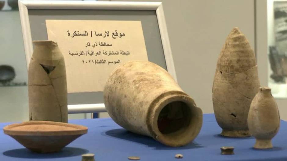 Inaugurada en Bagdad una exposición de 2.000 artefactos descubiertos en varias misiones arqueológicas