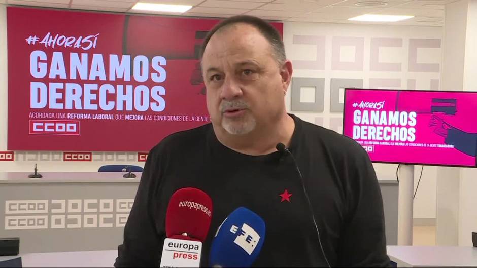 CCOO celebra los datos del paro y confía que en 2022 se ponga fin a la temporalidad