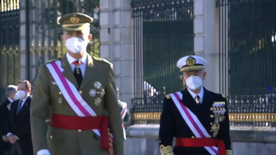 Los Reyes presiden la Pascua Militar