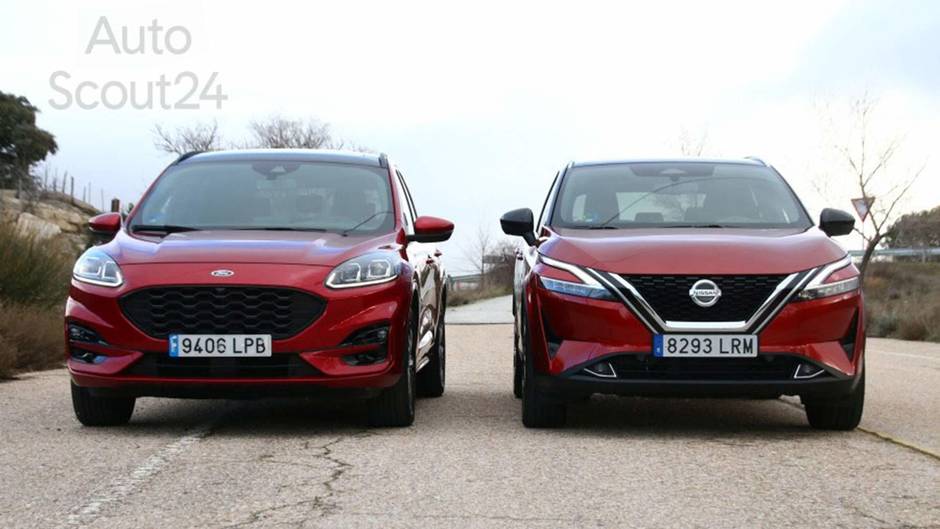 Comparativa SUV: Nissan Qashqai vs. Ford Kuga