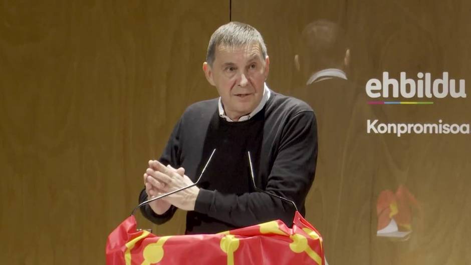 Otegi reclama "recuperar la estatalidad y la soberanía" de Euskadi