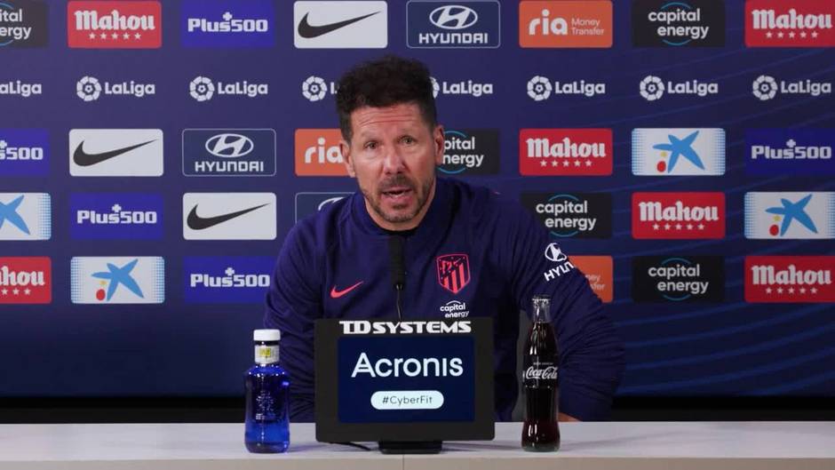 Simeone: "No es normal haber tenido tres recaídas"