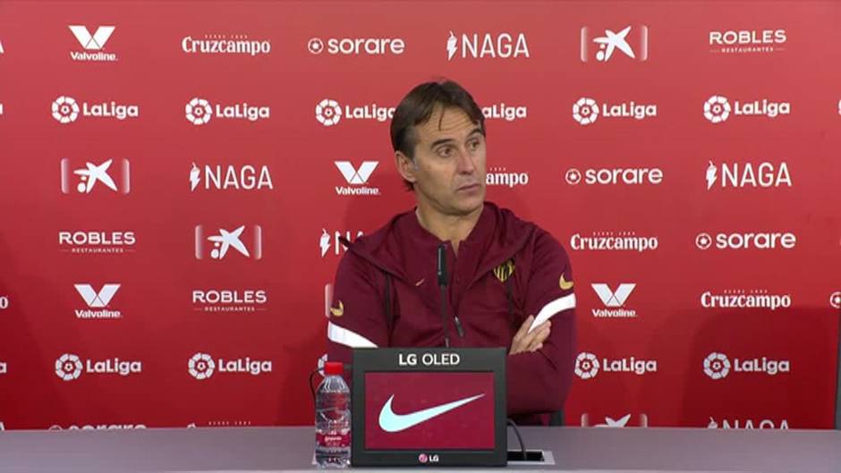 Lopetegui: "El Sevilla sólo pelea por conseguir tres puntos cada partido"