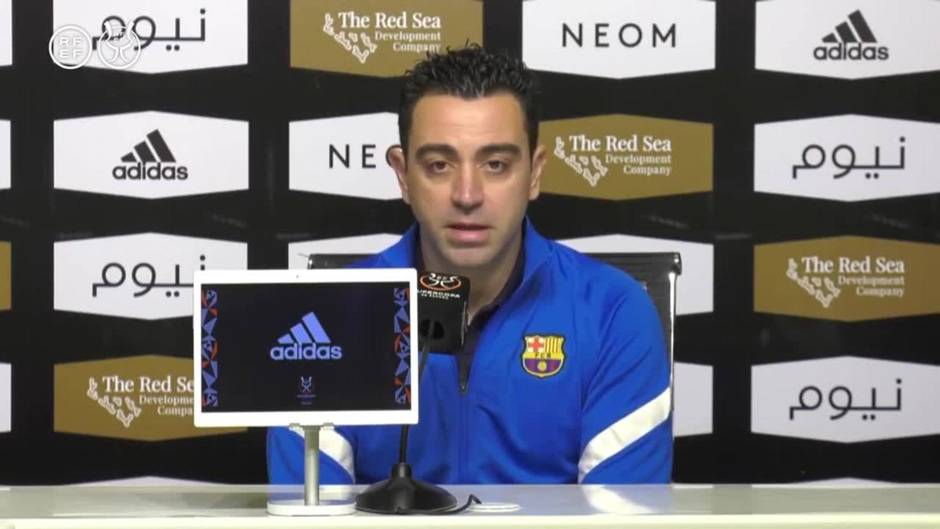 Xavi asegura que el clásico de la Supercopa "puede ser un punto de inflexión"