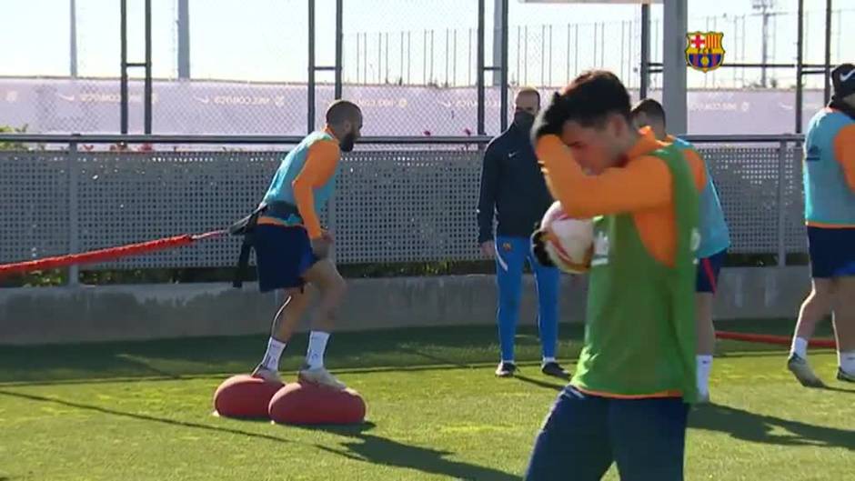 El Barça prepara a conciencia el duelo de Copa del Rey ante el Athletic