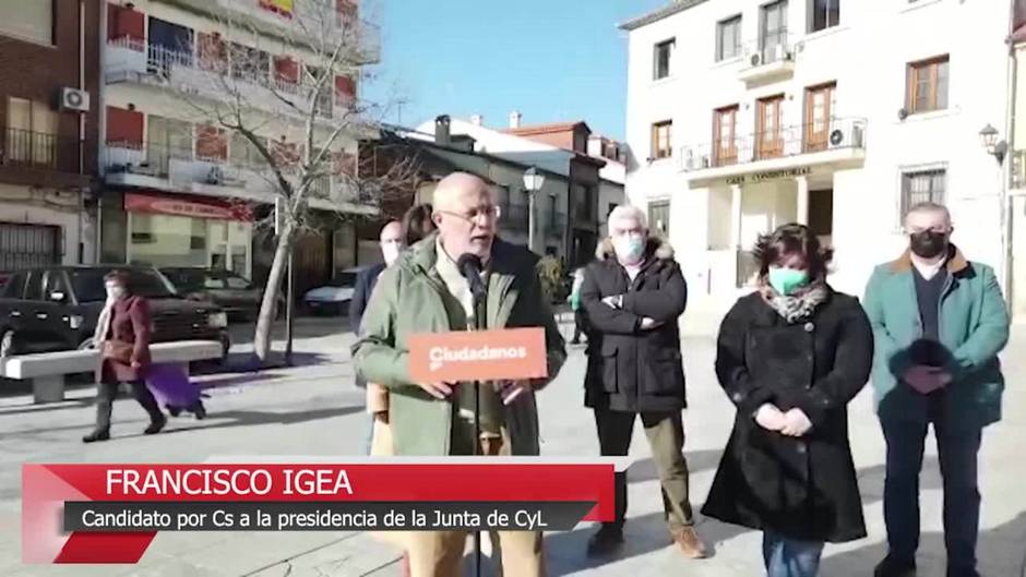 El PSOE critica el "negacionismo político" del PP en la precampaña electoral en CyL