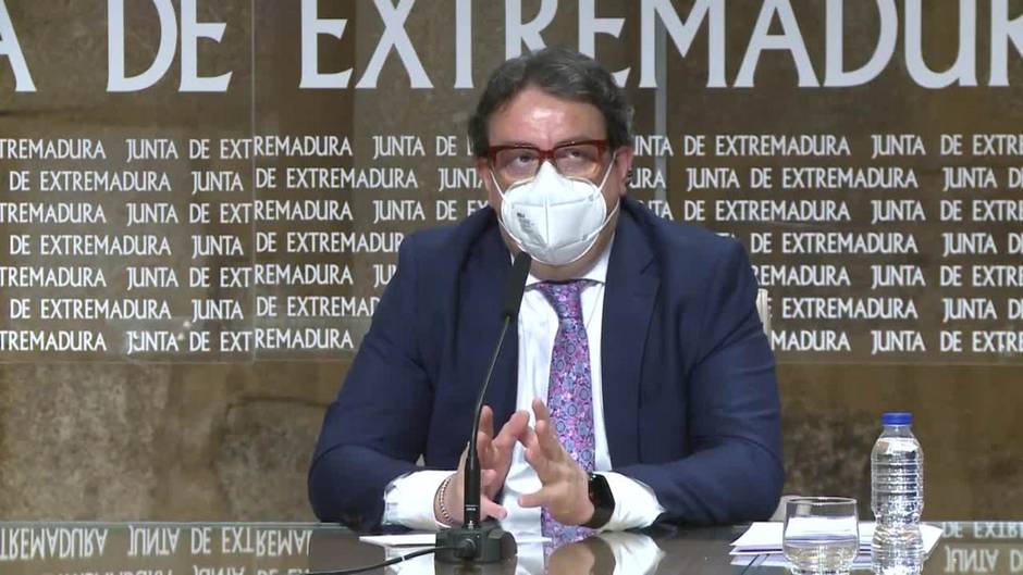 Extremadura cree que 7 días de cuarentena por Covid "están bien"