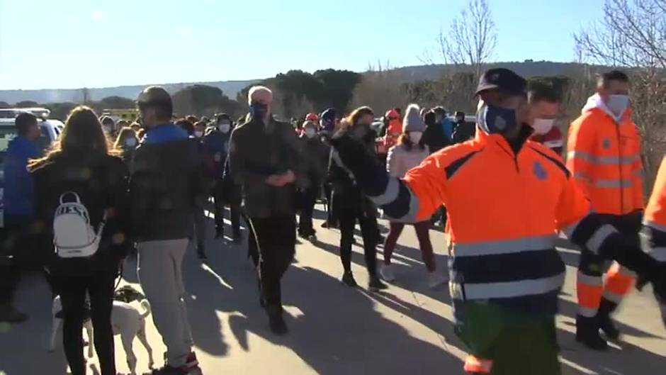 Cientos de voluntarios se movilizan en Traspinedo para localizar algún rastro de Esther López