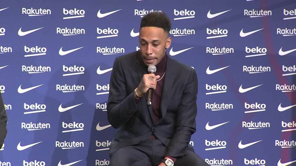 Aubameyang: "Esta es la oportunidad de mi vida"