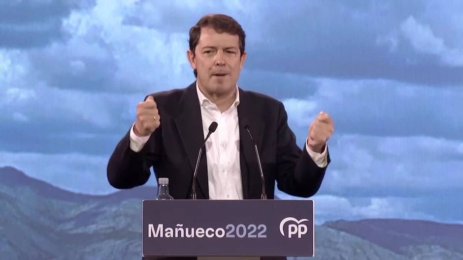 Mañueco subraya que "queda tiempo" y anima a "seguir peleando"