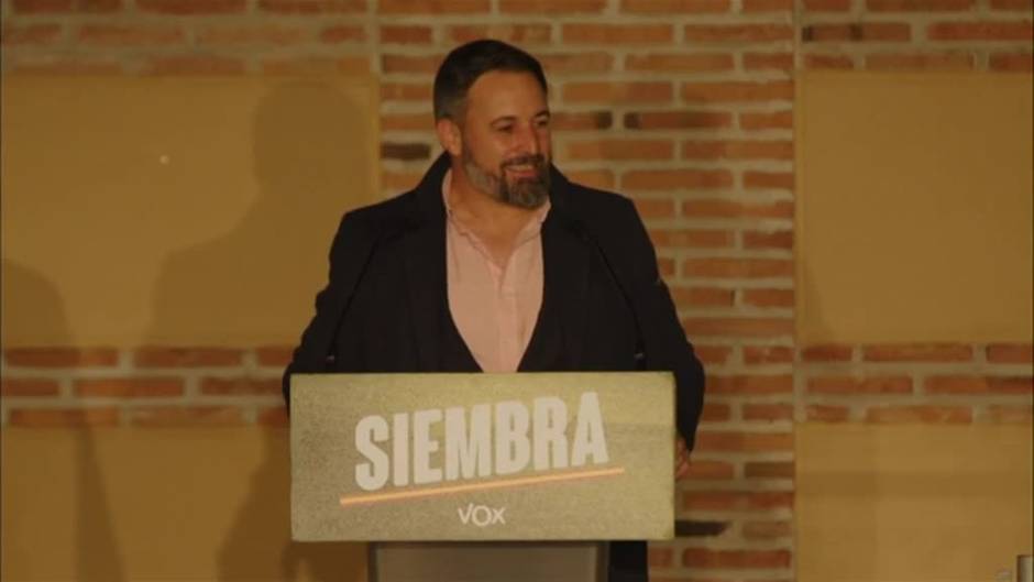 Abascal confirma que Vox pedirá entrar en el Gobierno de Castilla y León