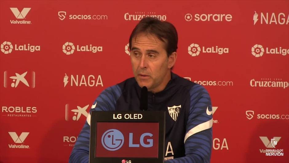 Lopetegui: «No pensamos en ningún objetivo que no sea ganar nuestro partido»