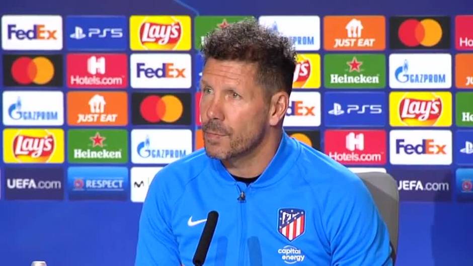 El Atlético ultima detalles en el Metropolitano antes de recibir al United