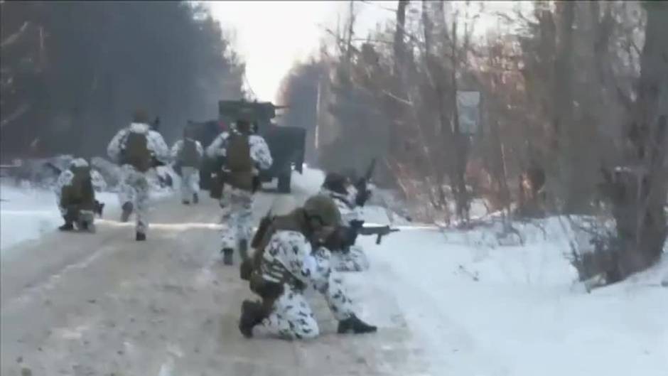 Abrumadora superioridad militar rusa en Ucrania