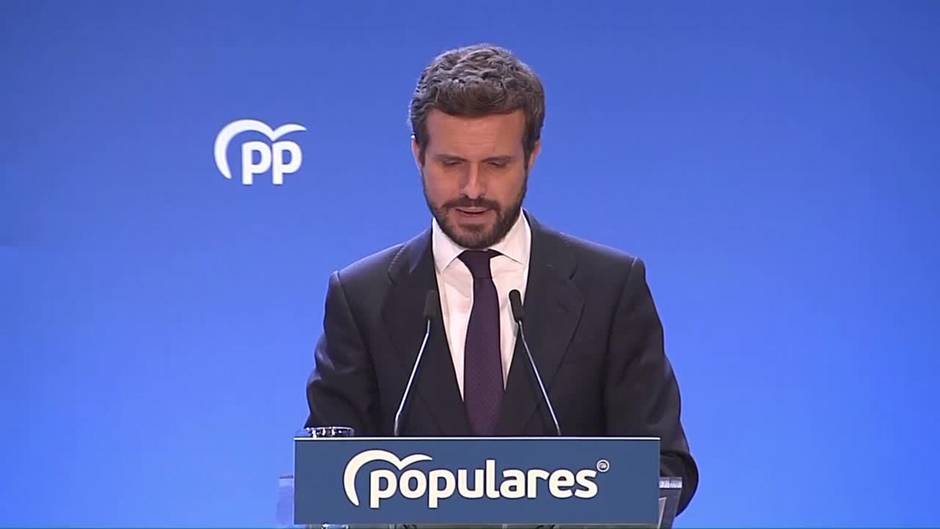 Casado lamenta "todo lo que ha hecho mal"