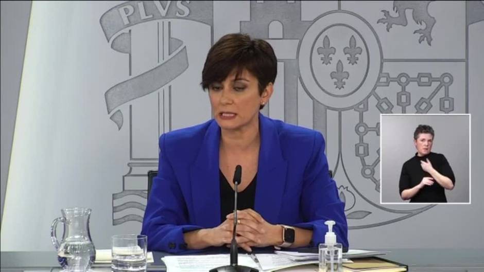 Isabel Rodríguez: "No contemplamos ninguna subida fiscal en este momento"