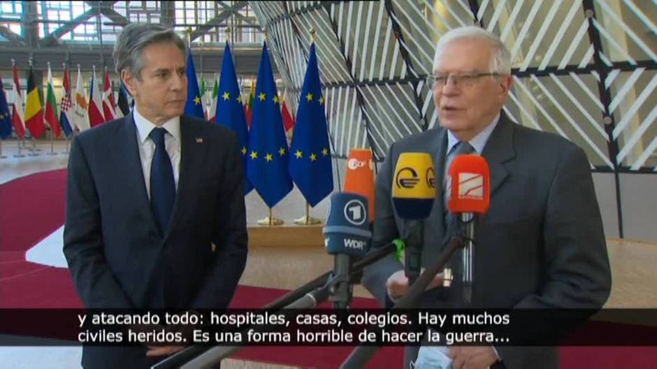Borrell: "Esta es la guerra de Putin y es Putin quien tiene que parar esta guerra"