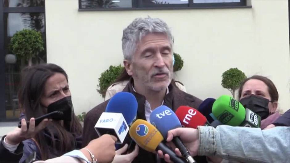 Marlaska afirma con rotundidad que un estado de derecho "no puede aceptar que los servidores públicos sean agredidos"