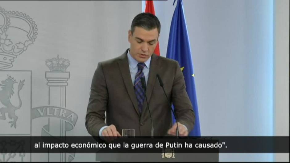 Sánchez cree que Putin ha cometido dos errores: "pensar que ucrania se iba a rendir ante la invasión" y "que Europa estaría dividida"