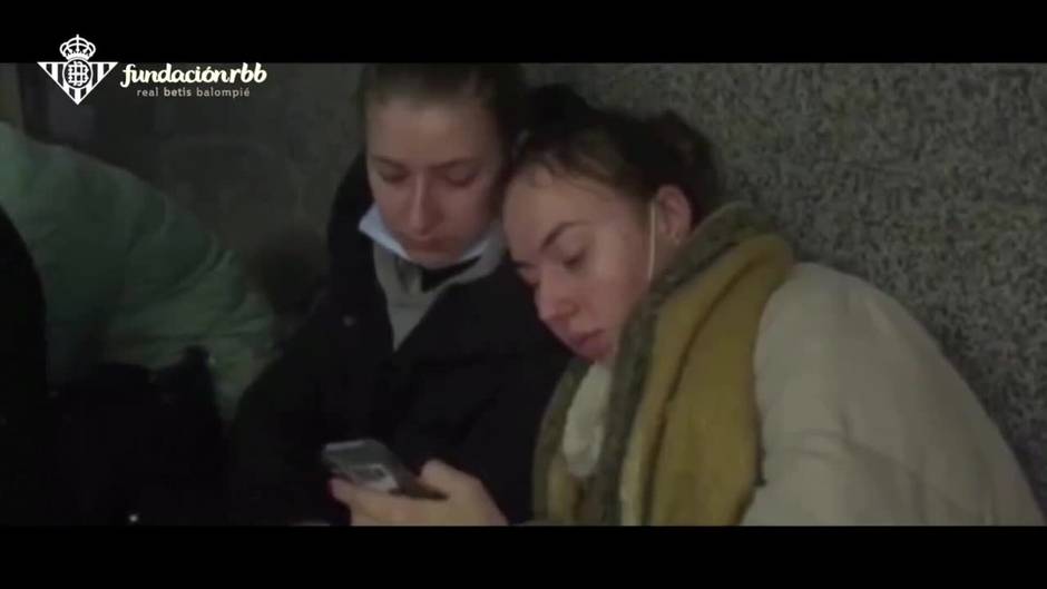 El Betis pone en marcha la campaña 'NoWar' en apoyo a los afectados por la invasión de Ucrania