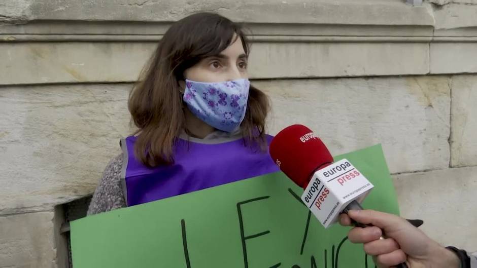 El movimiento abolicionista de Álava marcha en Vitoria para reclamar una agenda feminista