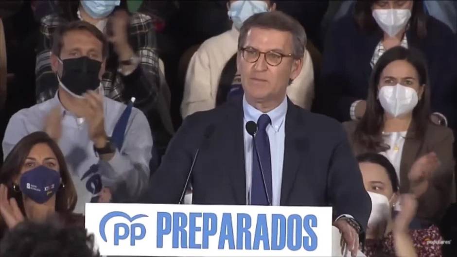 Feijóo denuncia "pasotismo" de Sánchez para tomar medidas ante la crisis