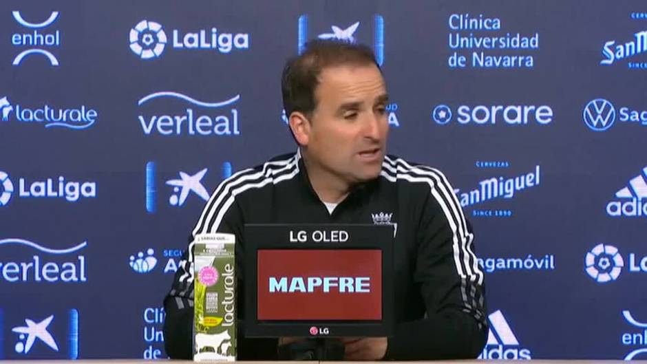 Jagoba Arrasate, feliz tras la victoria ante el Levante: "Nos sentimos de Primera División"