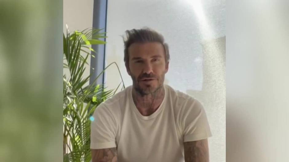 David Beckham cede durante unos días su cuenta de Instagram a la directora de un hospital de neonatos en Ucrania