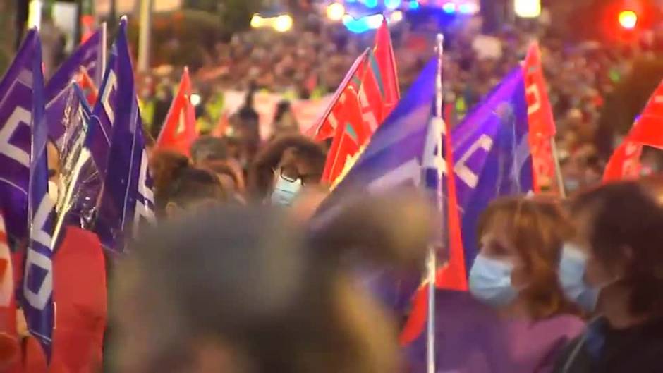 Protestas por toda España contra los precios de la energía