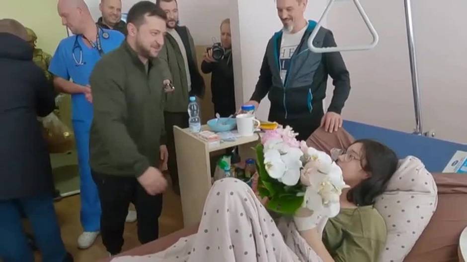 Zelensky, símbolo de la resistencia ucraniana en el mundo