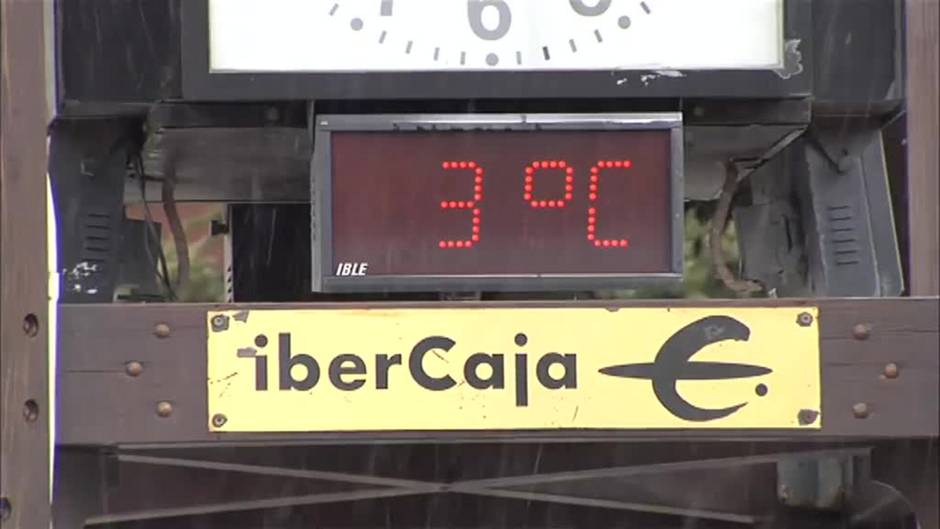 Nieve, lluvia, aire... el azote de 'Ciril'