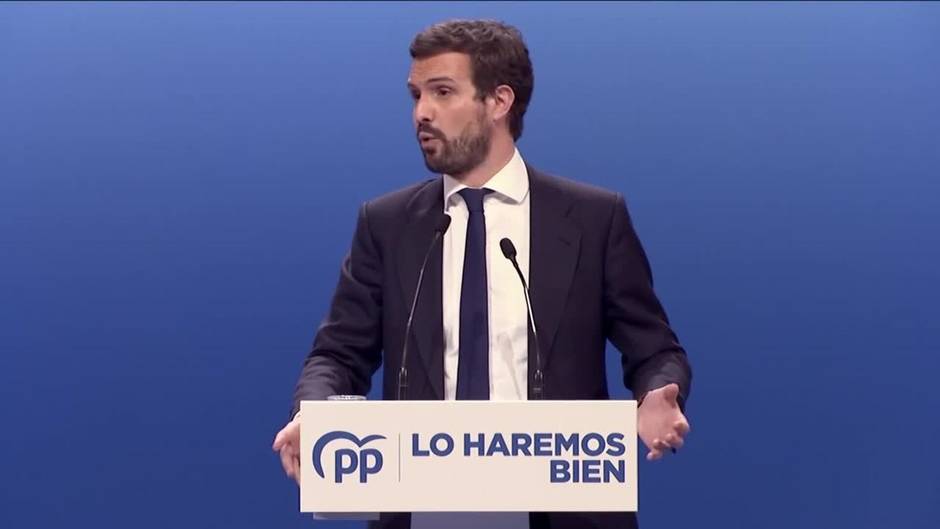 Casado reivindica su legado y dice que deja a Feijóo a "las puertas de la Moncloa"