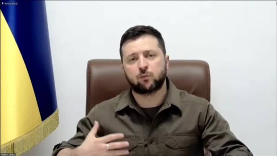 Zelensky pide a las empresas españolas que dejen de hacer negocios con Rusia