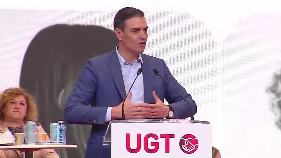 Sánchez subraya que "sin UGT no hubiera sido posible alcanzar acuerdos"