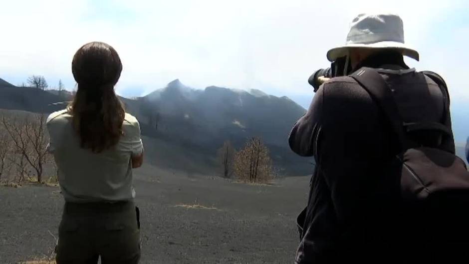 Rutas guiadas al volcán de Cumbre Vieja en La Palma